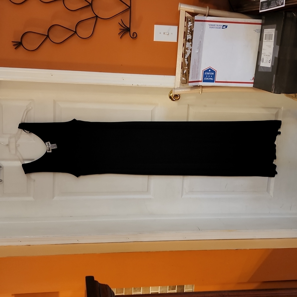 Black Full Length Gown